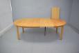 1975 production Omann Junior Mobelfabrik dining table in light oak