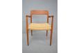 Model 56 carver chairs designed by Niels O Moller 1954 produced by J L Mollers Mobelfabrik