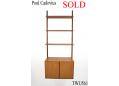 Poul Cadovius 2 door cabinet & 3 shelves | Royal System