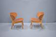 Fritz Hansen produced Shell chair model FH1936 designed by Hans Wegner