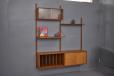 Vintage 2 bay modular shelving unit by Poul Cacovius