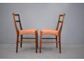 Stunning rosewood framed chairs by Johannes Andersen for Bernhard Pedersen 1965