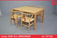 ALBATROS light oak dining table by Erik Ole Jorgensen - view 1