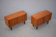 1970s danish vintage teak bedside cabinets