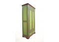 Early 1900s design wardrobe made in Denmark with hand painted exterior.