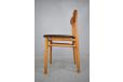 Hans Wegner design dining chair model 4101 produced early 1950s by Fritz Hansen