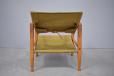Ash frame safari chair, designed by Kaare Klint and produced 1933 by Rud Rasmussen Cabinetmaker