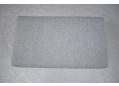 Grey colour fleck wool upholstery is made by BUTE of Scotland and is 100% wool