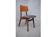 Vintage teak dining chair with new wool seat | KORUP - view 3