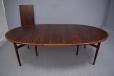 Vintage oval dining table in rosewood designed 1961 by Arne Vodder for SIBAST Furniture