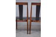 Set of 4 dining chairs designed by Hans Olsen for Frem Rojle