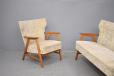 1950s Design teak and oak showframe armchair - view 2