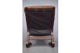 SKYLINE armchair in beech and brown leather | Hove Mobler - view 9