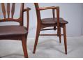 Stunning Danish design carver chairs model Ingrid by Niels Koefoed