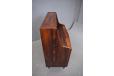 Vintage rosewood vanity unit with hidden mirror | SKAGEN - view 8