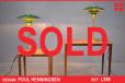 Poul Henningsen table lamp model PH3/2 in green & brass - view 1
