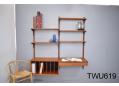 Poul Cadovius 2 bay teak CADO Shelving system
