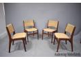 4 Vintage teak dining chairs | Anderstrup Mobelfabrik 