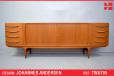 Model U15 sideboard in vintage teak by Johannes Andersen - view 1