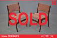 Model 38 dining chairs in NEW upholstery | Erik Buch design - view 1