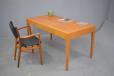 Light oak Model 36 desk with 4 drawers by Severin Hansen