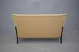 Soren Hansen design beech frame sofa with cream upholstery