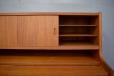 Vanity unit in vintage teak with 4 drawers by Danish Mobelfabrik