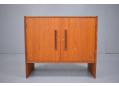 2 door small cabinet in vintage teak 