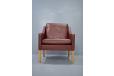 Borge Mogensen vintage leather armchair model 2207 - view 2