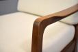 Midcentury design beech frame armchair by Danish Mobelfabrik - view 10