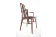 Danish design carver dining chair in rosewood. Model EVA by Koefoeds