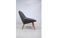 Unique 1950s atomic age easy chair made by Danish Cabinetmaker