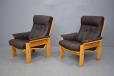 Skippers Mobelfabrik beech frame armchair for sale