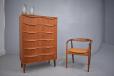 Large spacious chest of drawers in vintage teak  - view 10