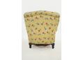 High back antique design armchair made in Denmark.