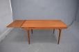Mogens Kold teak dining table designed 1960s by Mogens Kold