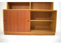 Karl Andersson & Son Oresund series oak wall unit with teak doors.