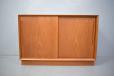 1970s Sejling Skabe production vintage teak media cabinet