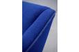 Midcentury states sofa designed 1950 by Ejner larsen in blue wool upholstery