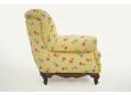 Padded large Danish armchair sold for reupholstery.