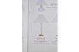 Le Klint table lamp with brass stand designed by Esben Klint - view 4