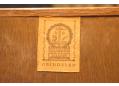 Valdemar Bendixen master cabinet maker label loacet on rear 