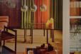 closeup of Henning Korch design lounge table advert.