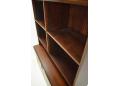 All shelves are adjustable with hidden supports. Quick and easy to move.