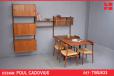 Poul Cadovius design ROYAL shelving system with dining table - view 1