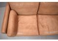 3 seat box design sofa with down feather filled cushions.