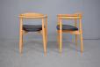 Set of 6 beech frame dining chairs | Tyge Hvass - view 7