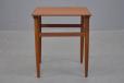 Tall vintage teak plant stand by Danish Mobelfabrik
