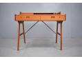 Thorough construction on Wahl Iversens vintage desk made by Vinde Mobelfabrik