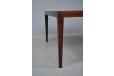 Haslev production vinatge rosewood coffee table with triangle joins by Severin Hansen